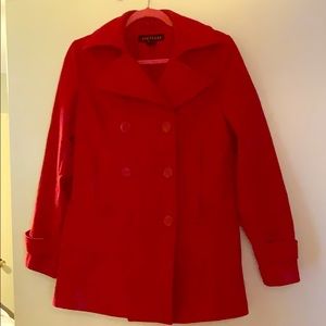 Double breasted pea coat size 2 (fits like a 6/7)
